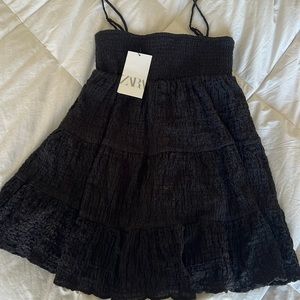 NWT zara ruffle dress